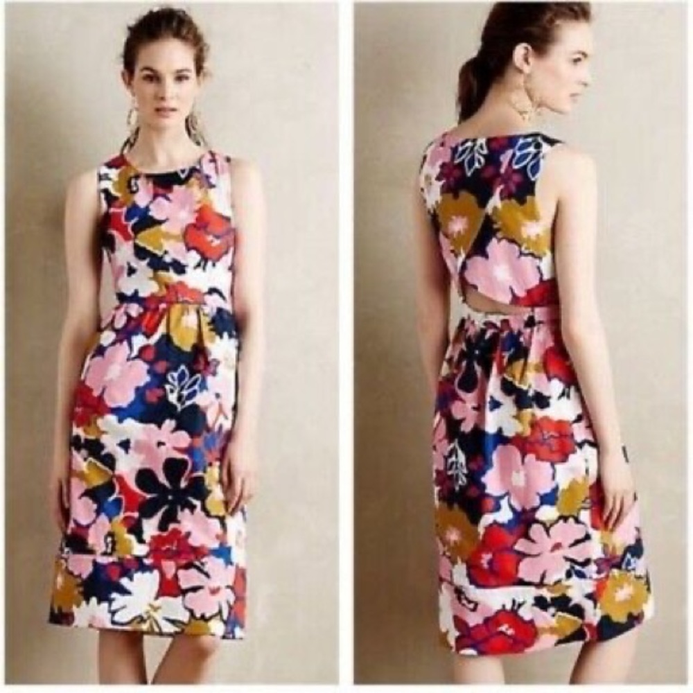 Whit Two - Anthropologie Petal Cross-back dress